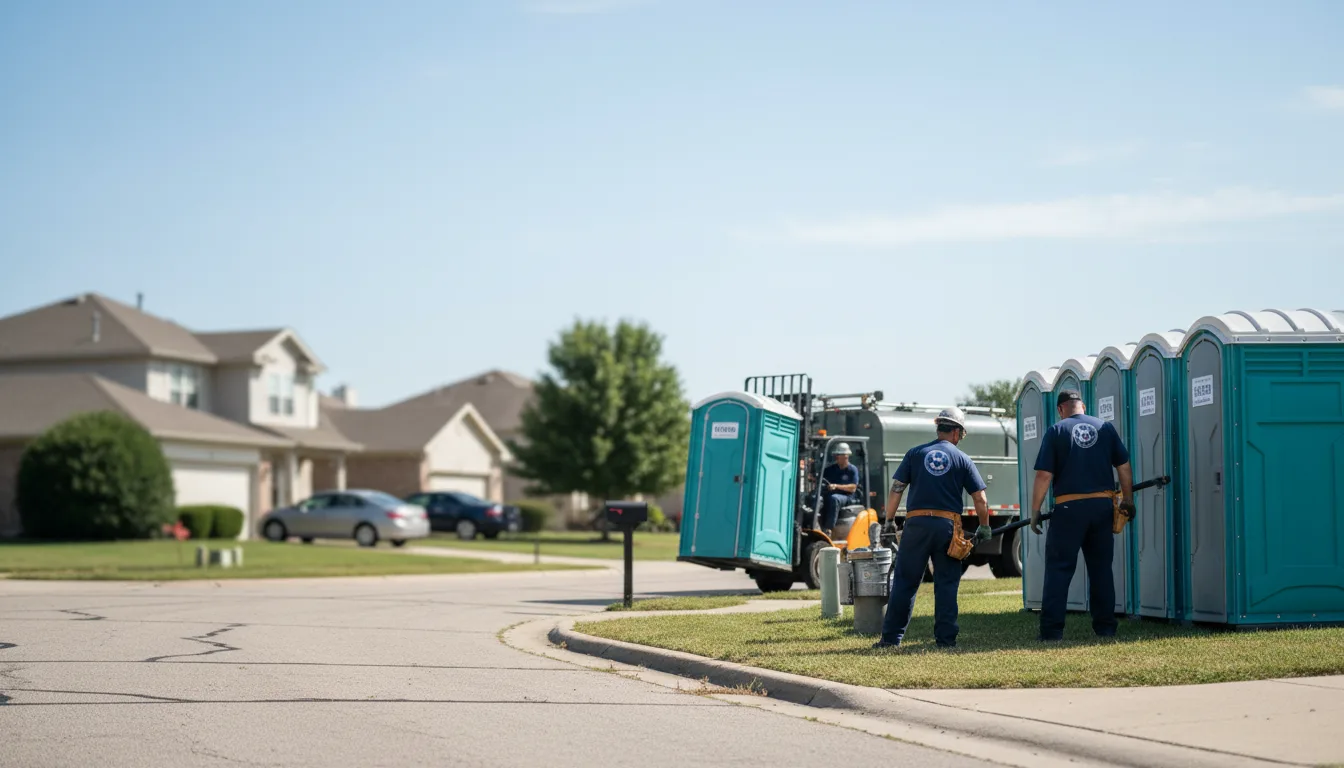 Porta Potty Rental in University Park, TX near me